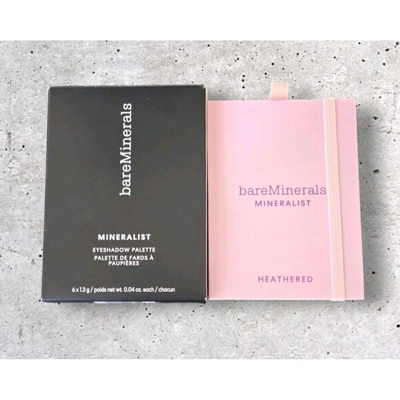 Bareminerals Mineralist Eyeshadow Palette Heathered 6 0.04 Each NIB - Picture 1 of 5